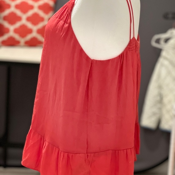 GAP Coral Ruffled Camisole Sleeveless Top (NWT) - Picture 3 of 6